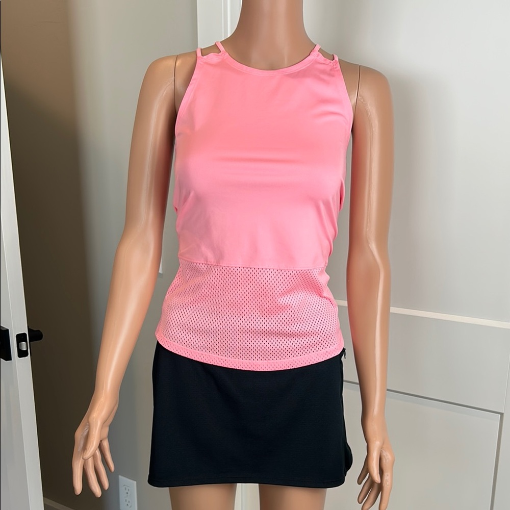 Under Armour Pink Athletic Tank Top